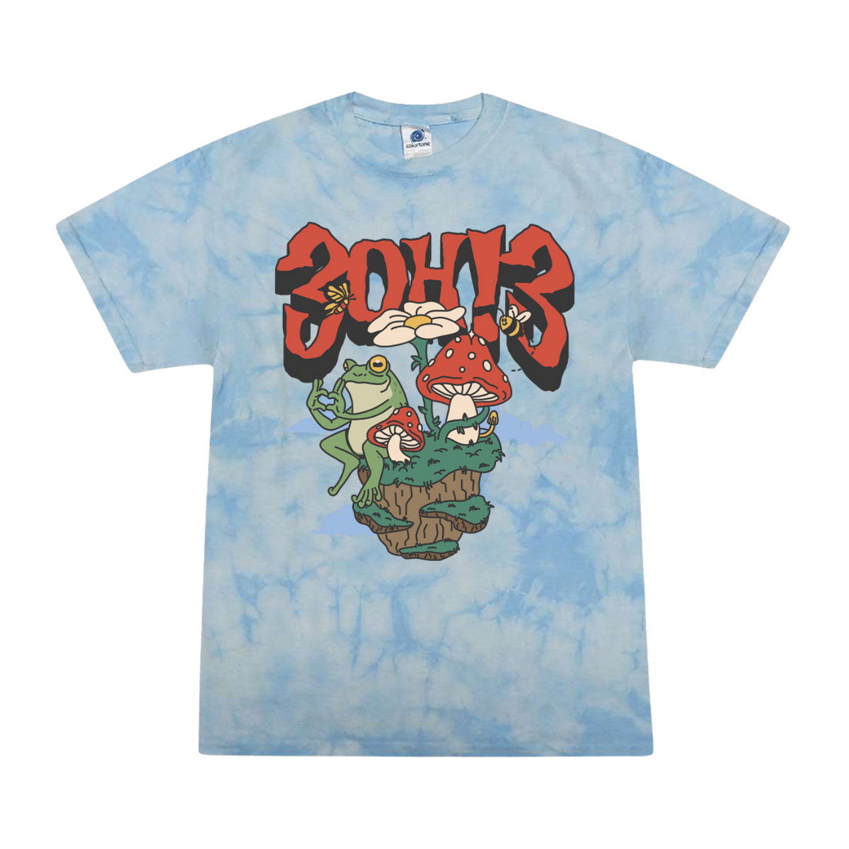 Tie Dye Frog Tee